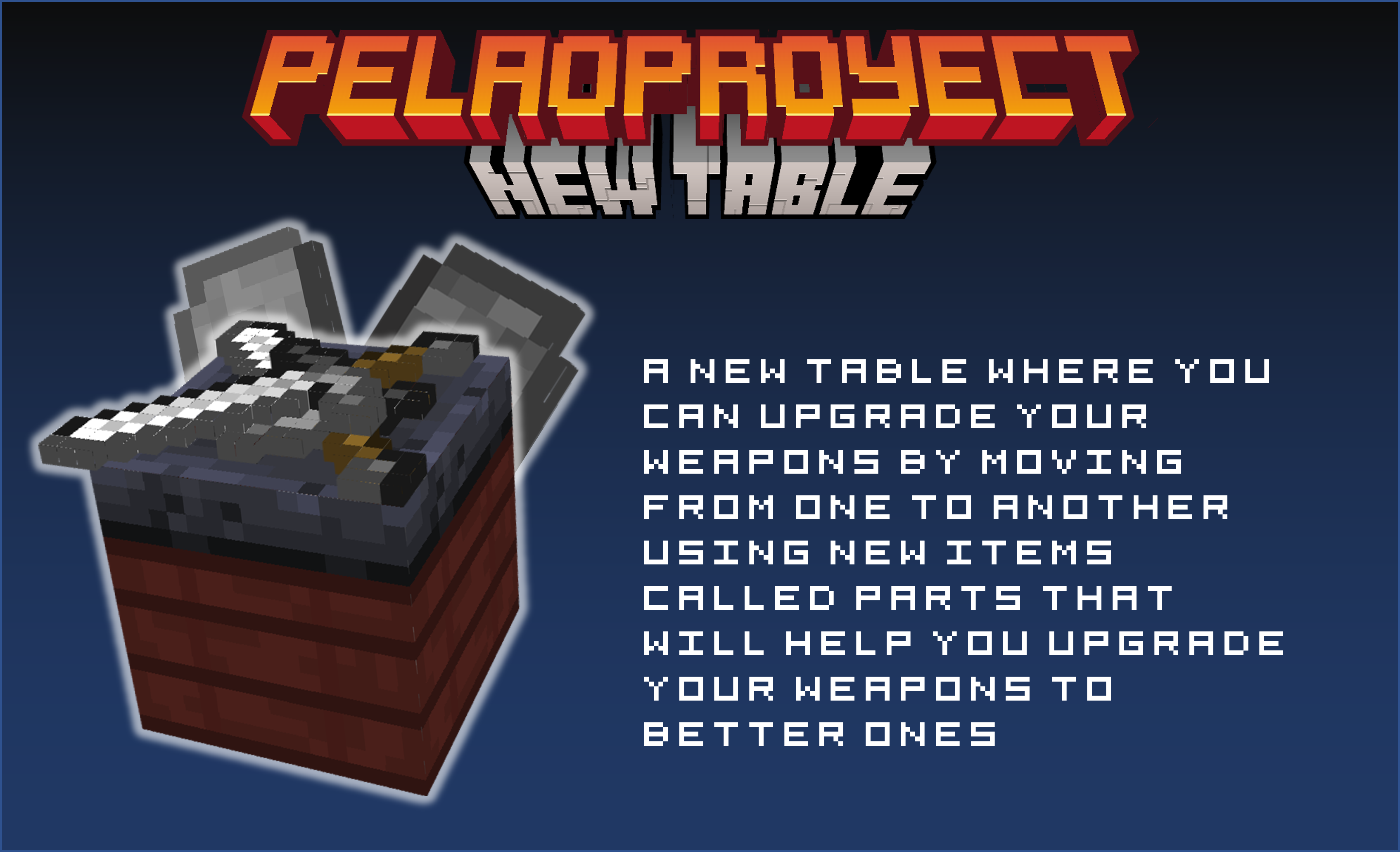 PelaoProyect || Wood and Tables - 1.2.0 🪓 Minecraft Mod