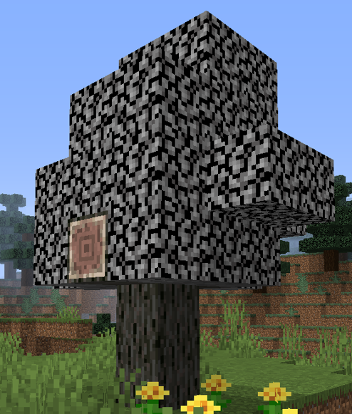 Almond Tree in game