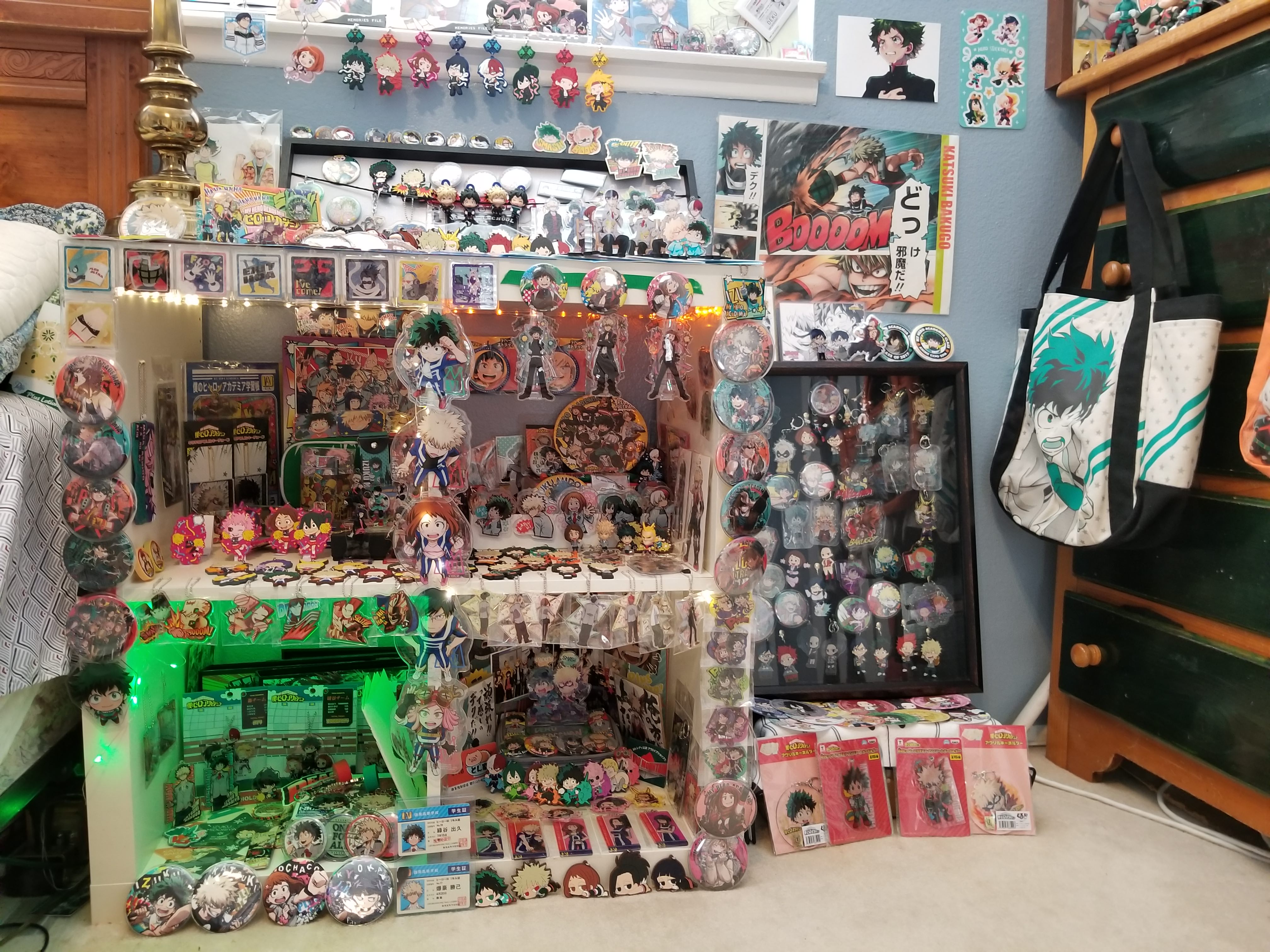 My Hero Academia Room Tour (1 Year of Collecting ...