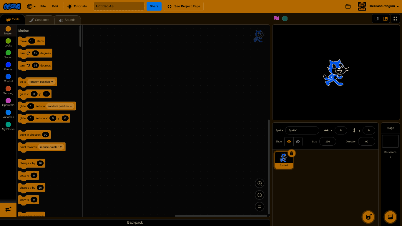 make a scratch editor dark theme Discuss Scratch