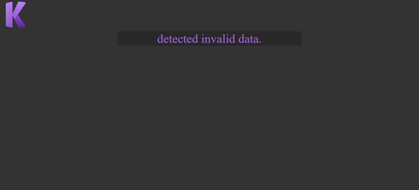 Krnl checkpoint 2 error: "detected invalid data." - WeAreDevs Forum