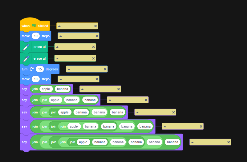 Pixel height of blocks - Discuss Scratch
