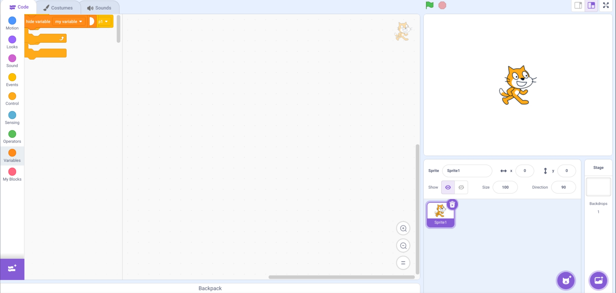 Stacked Blocks Glitch - Discuss Scratch