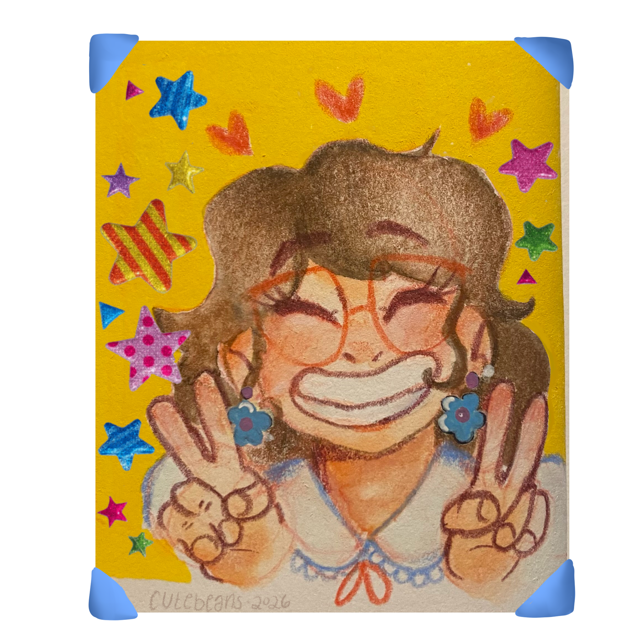 Cutebeans self-portrait