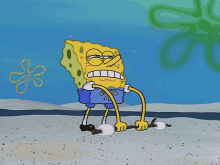 spongebob lifting