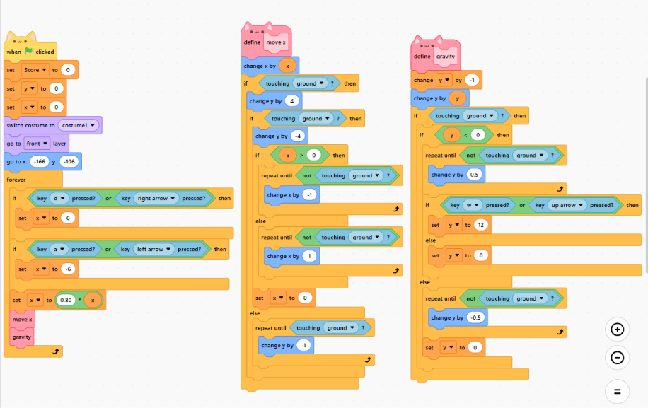 gravity and collision problems - Discuss Scratch