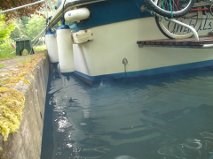 Blue smoke boat engine