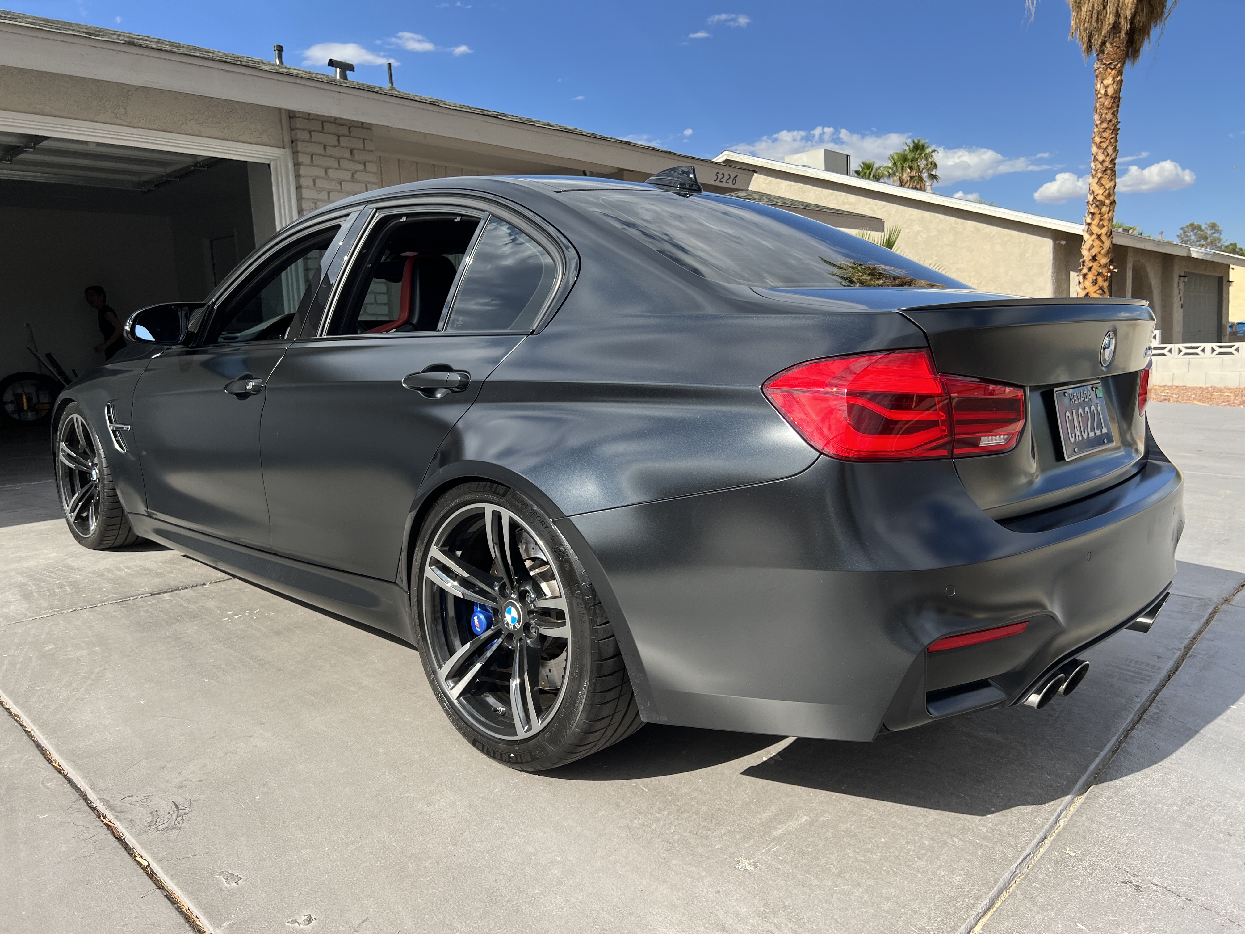 FS: 2016 F80 M3 DCT Individual FROZEN BLACK/Full Sakhir Orange