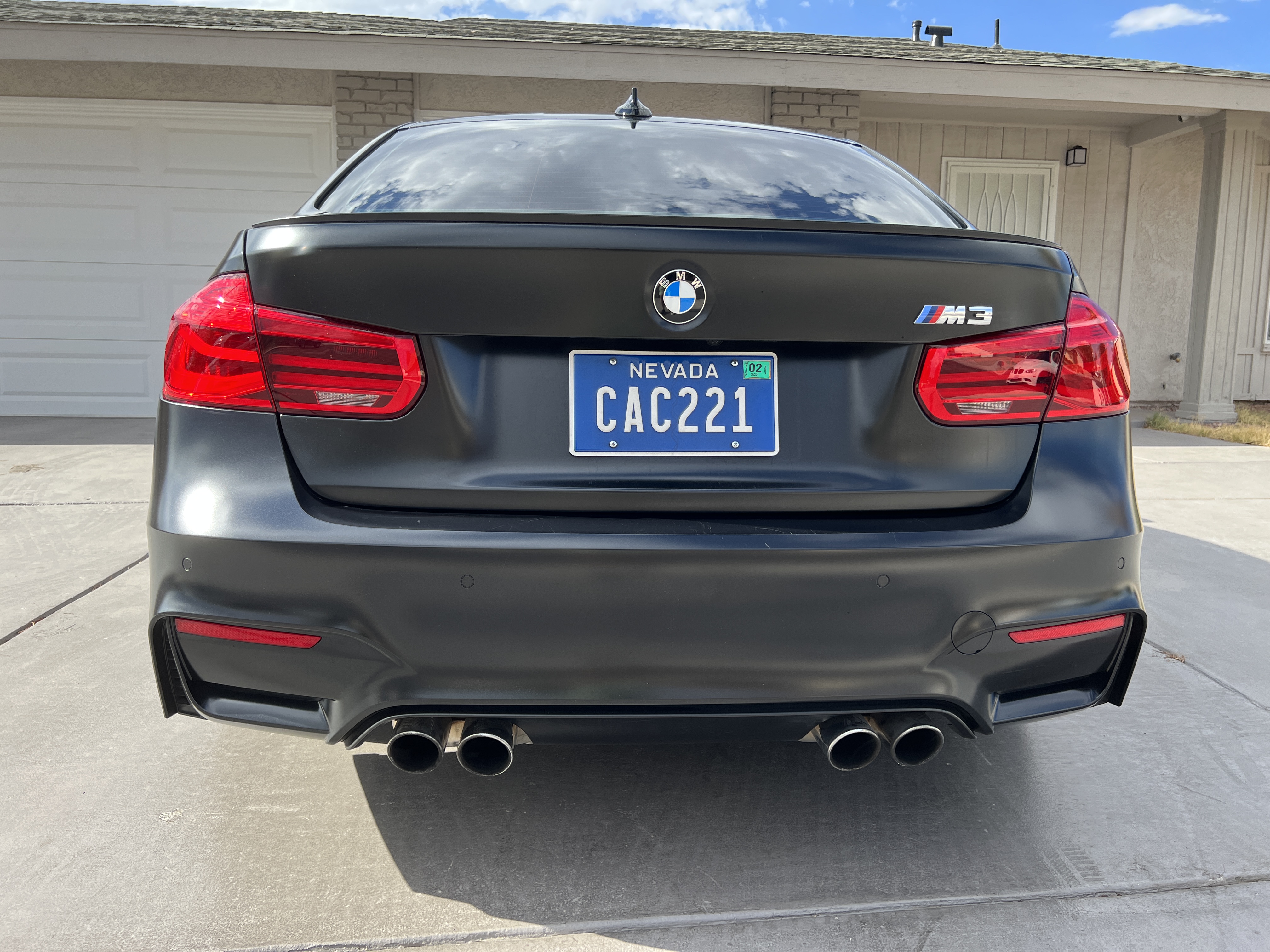 FS: 2016 F80 M3 DCT Individual FROZEN BLACK/Full Sakhir Orange