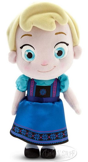 elsa stuffed doll disney store