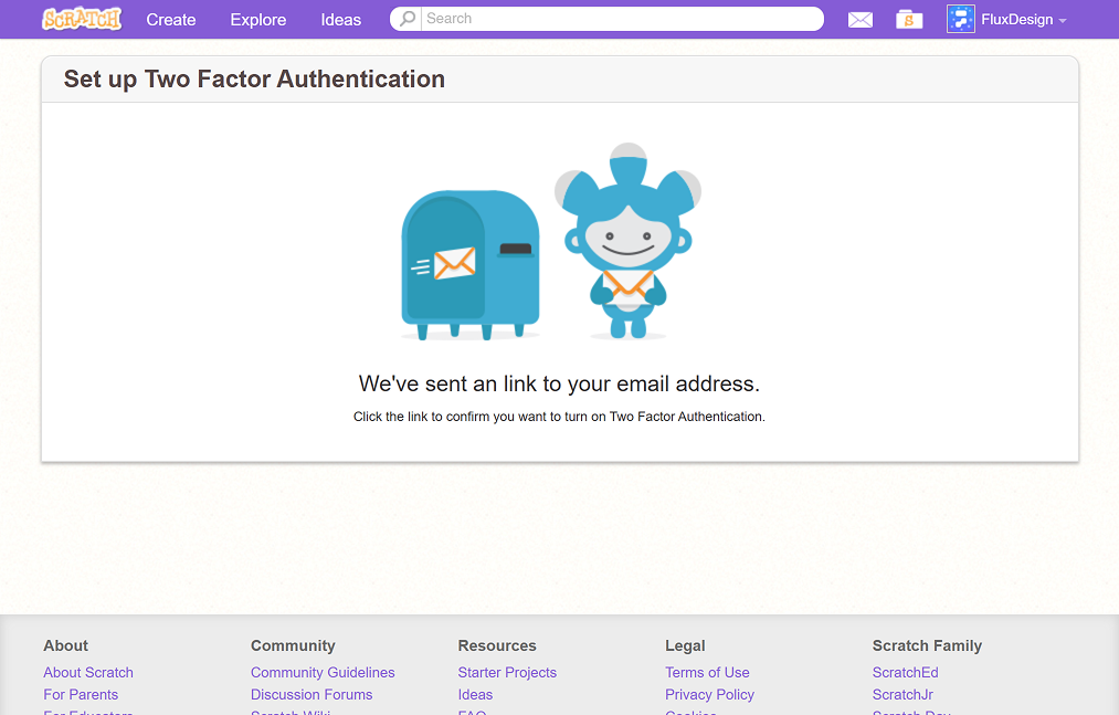 Add Two Factor Authentication to Scratch - Discuss Scratch