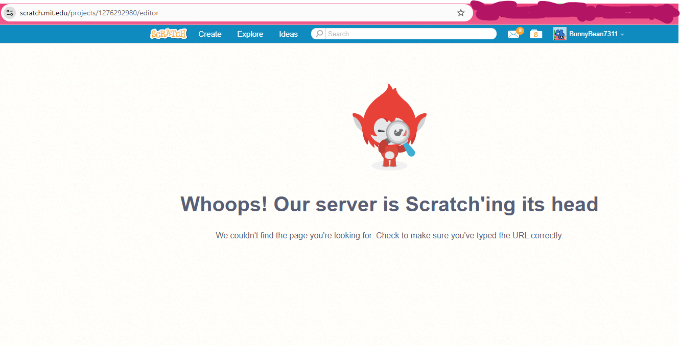 I... cant create new projects??? - Discuss Scratch