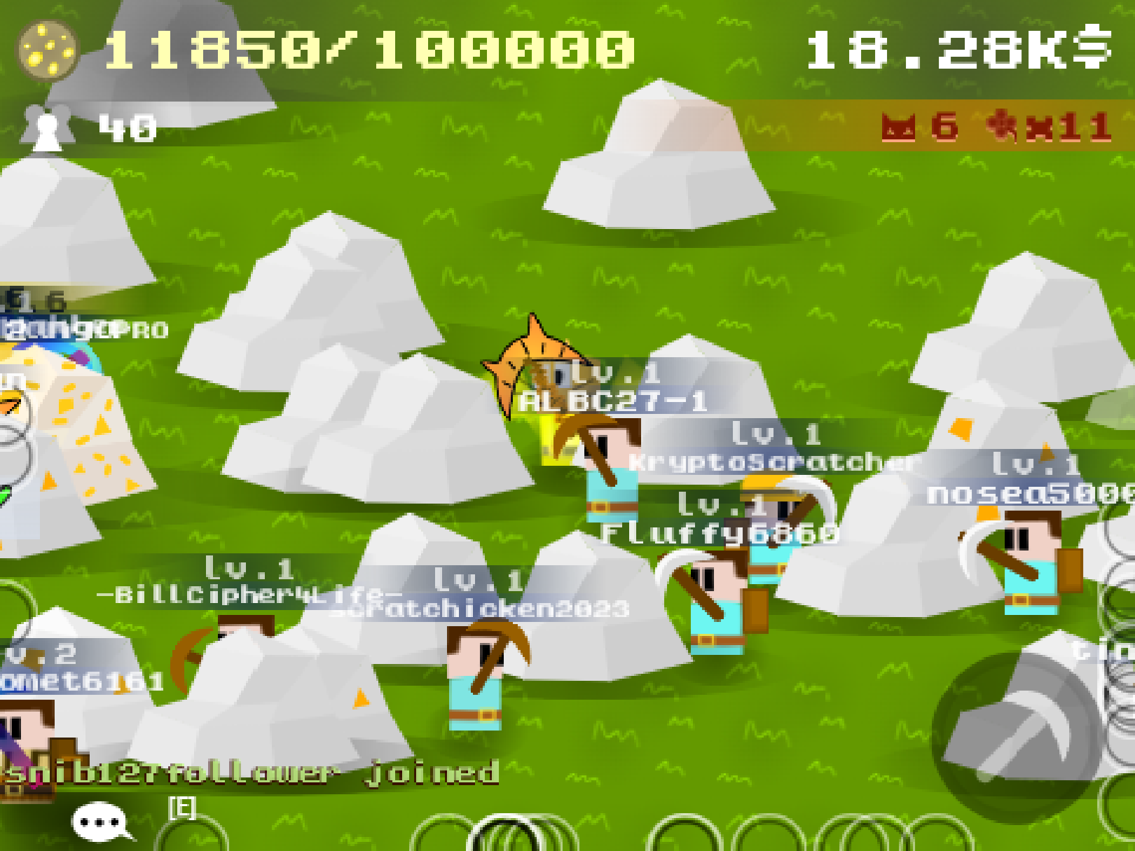 100 Player Multiplayer in Scratch (Online Miner) - Discuss Scratch