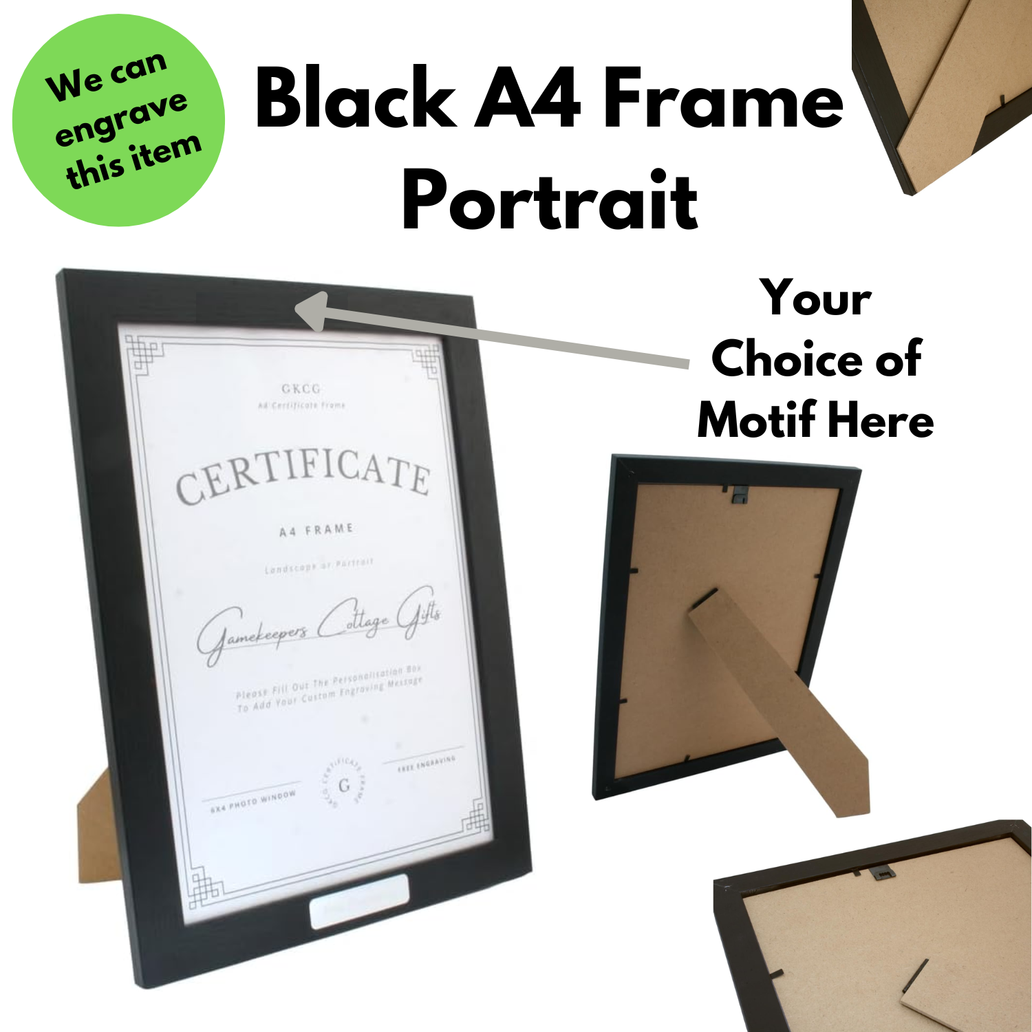 Safari Animals Photo Frames & Photo Albums Personalised - Picture 12 of 13