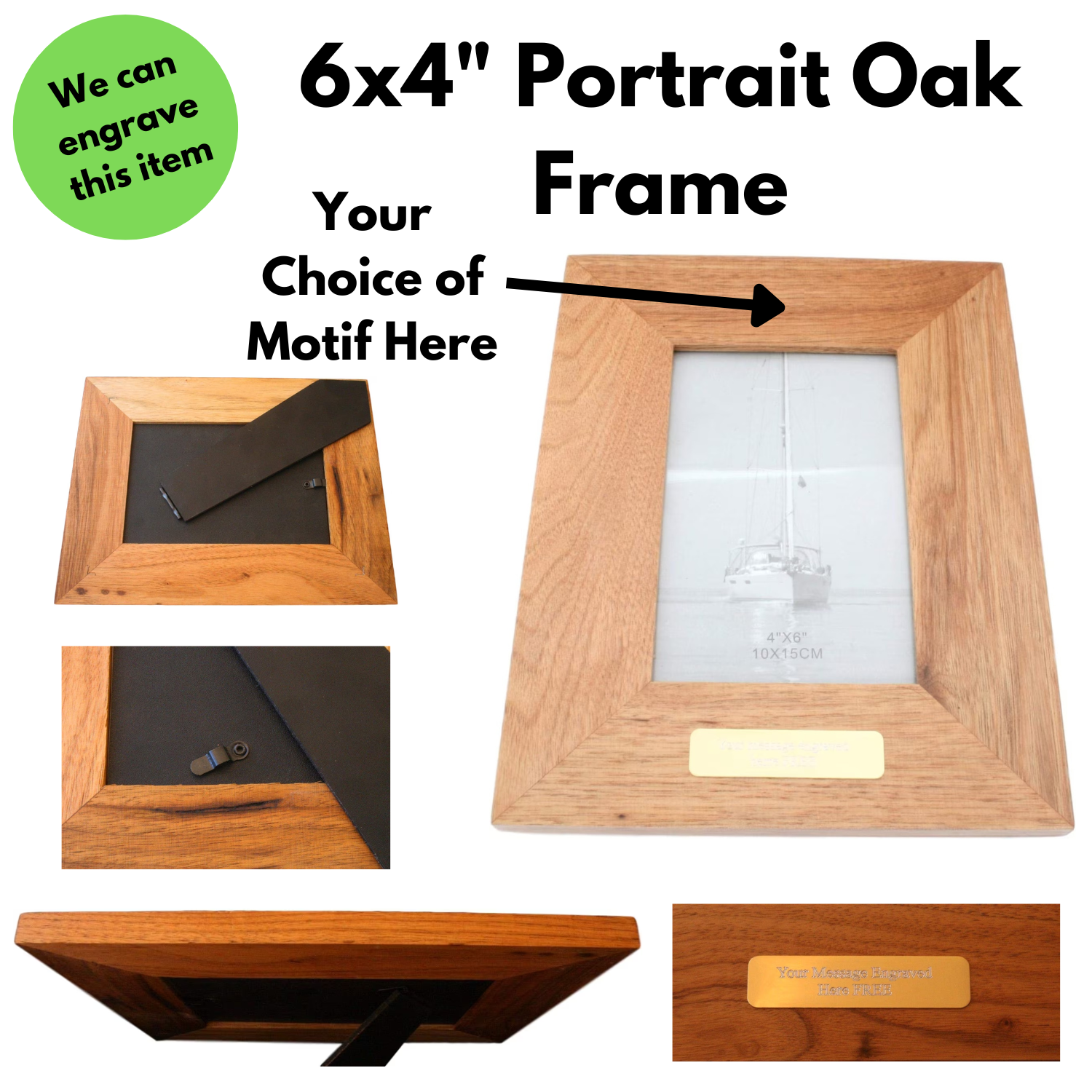 Safari Animals Photo Frames & Photo Albums Personalised - Picture 6 of 13