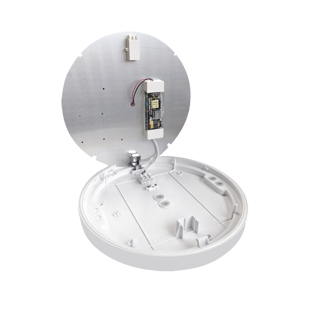 LED Microwave Motion Sensor Dim Down Emergency Flush Mount Wall/Ceiling