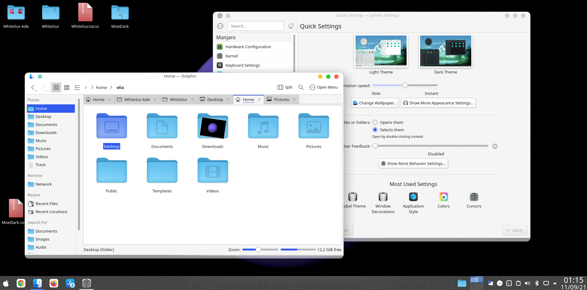 Themes completely different from store screenshots! : r/kde