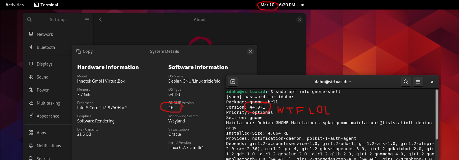 Debian, seriously?