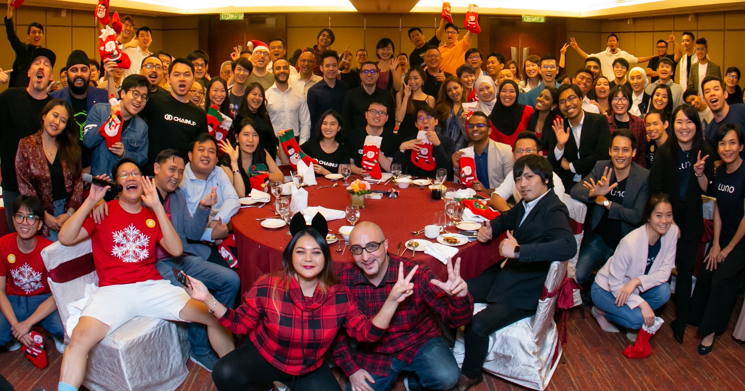 ChainUP concludes Asian Tour Meetup with Crypto Christmas ...