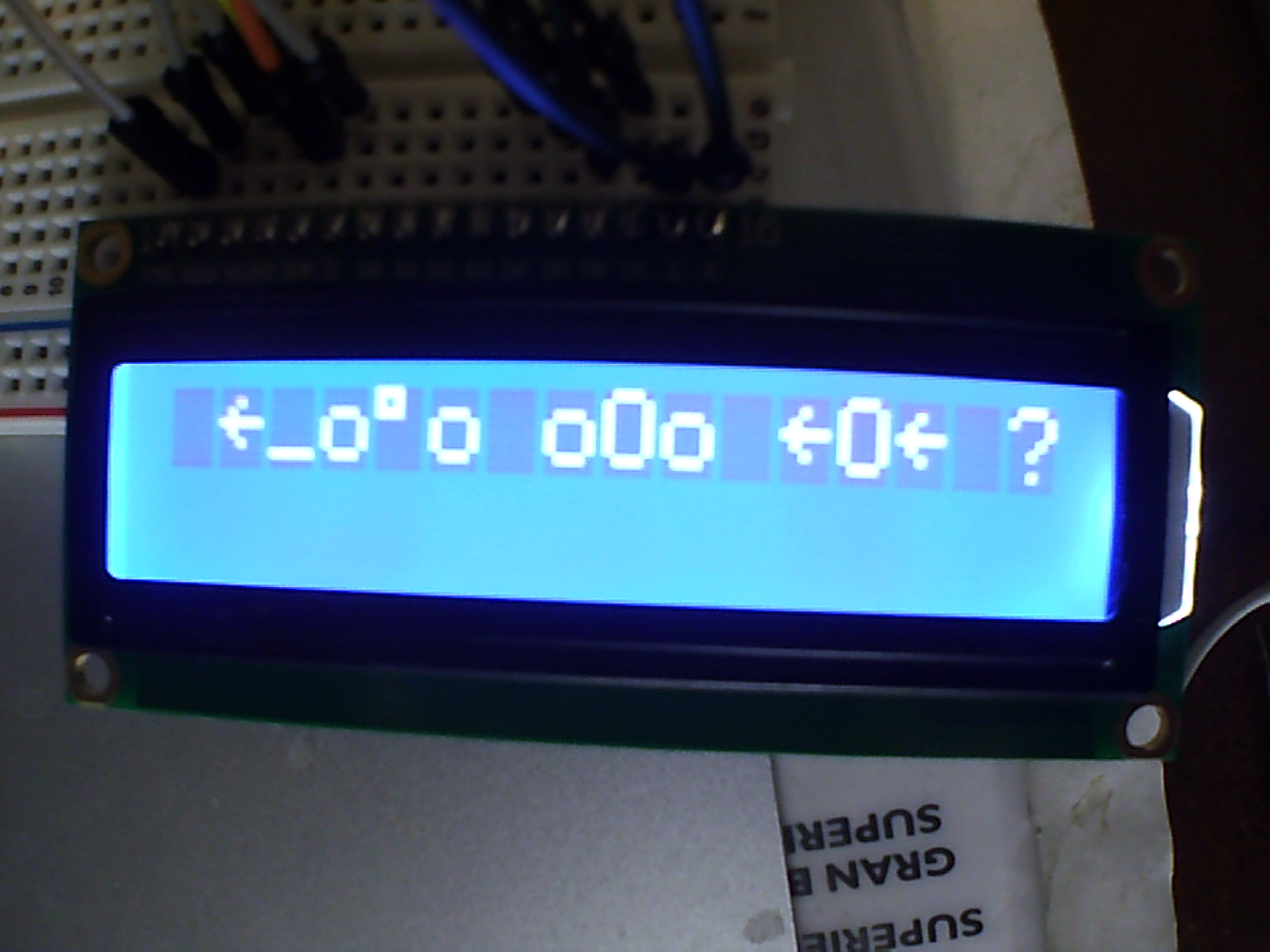 Problems with LCD showing random characters - Displays - Arduino Forum