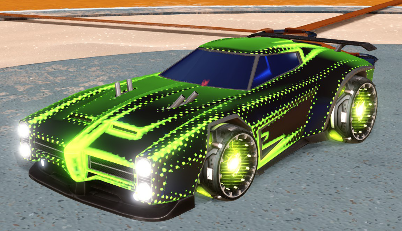 Xbox One Rocket League Every Dot Matrix Very Rare Decal Dominus