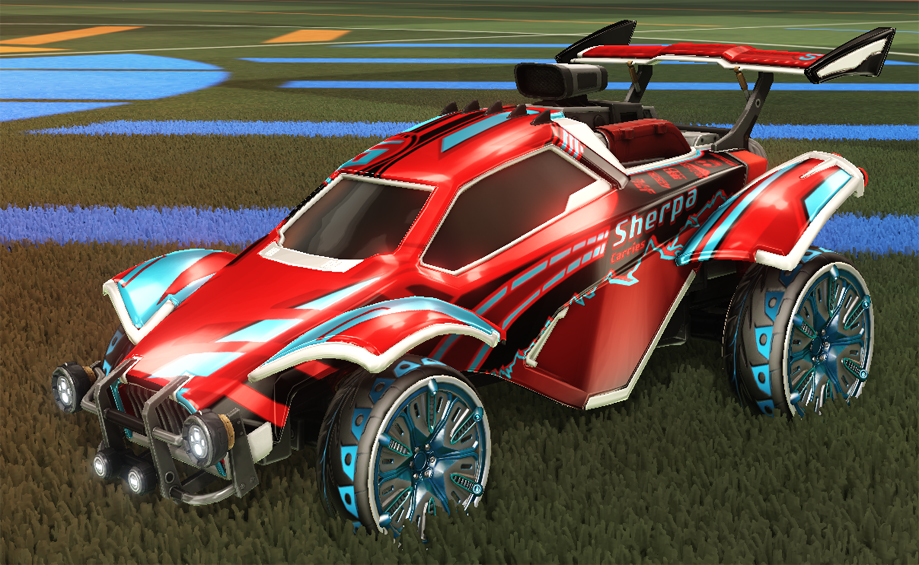 All Crimson Wheels Rocket League