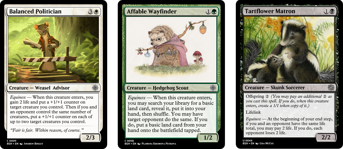 Equinox Cards