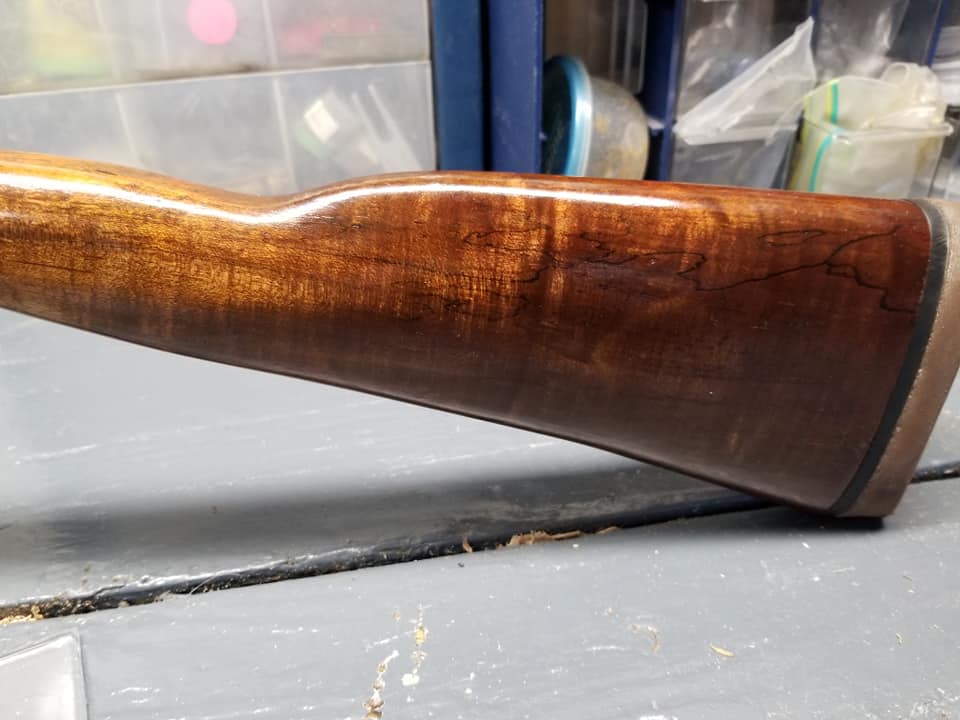 Aqua Fortis on Spalted maple? | The Muzzleloading Forum