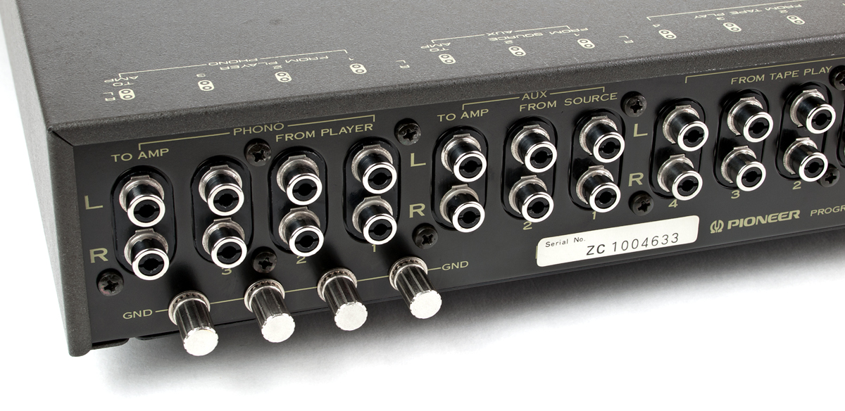 PIONEER U24 Program Selector SERIES 20 spec sx power amp turntable