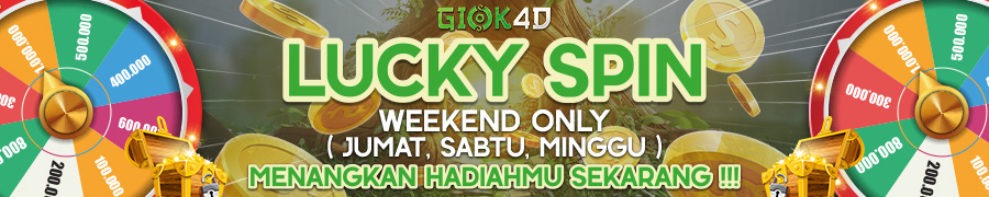 event akhir minggu lucky spin giok4d