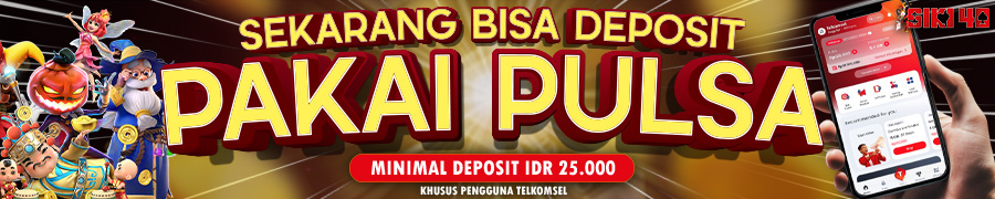 deposit pulsa telkomsel siki4d