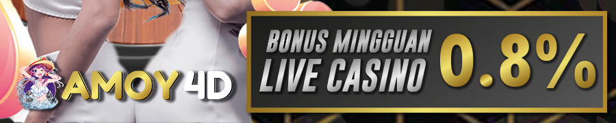 bonus mingguan rollingan live casino AMOY4D