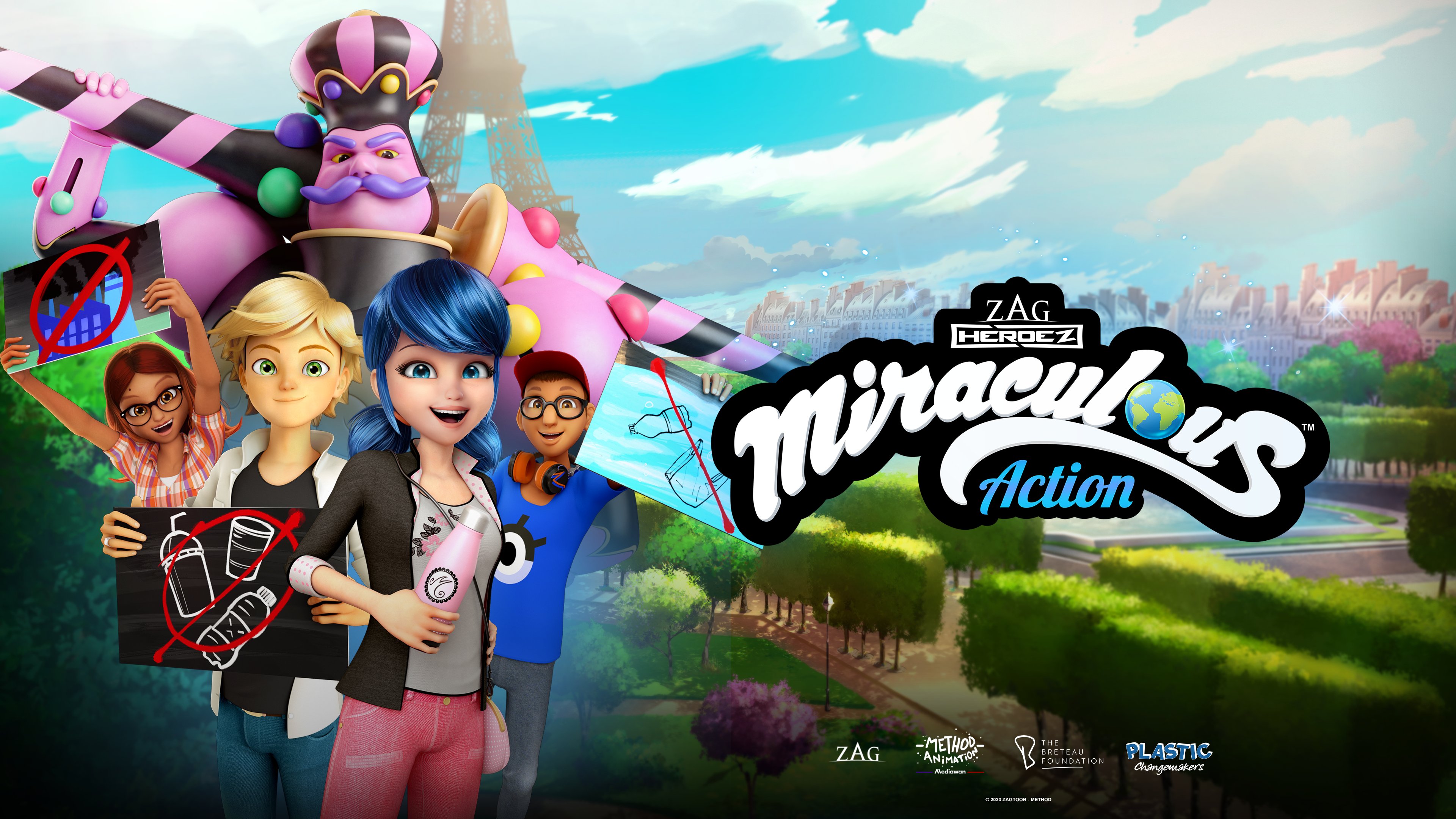 Miraculous World: Paris, As Aventuras de Shadybug e Garra Noir