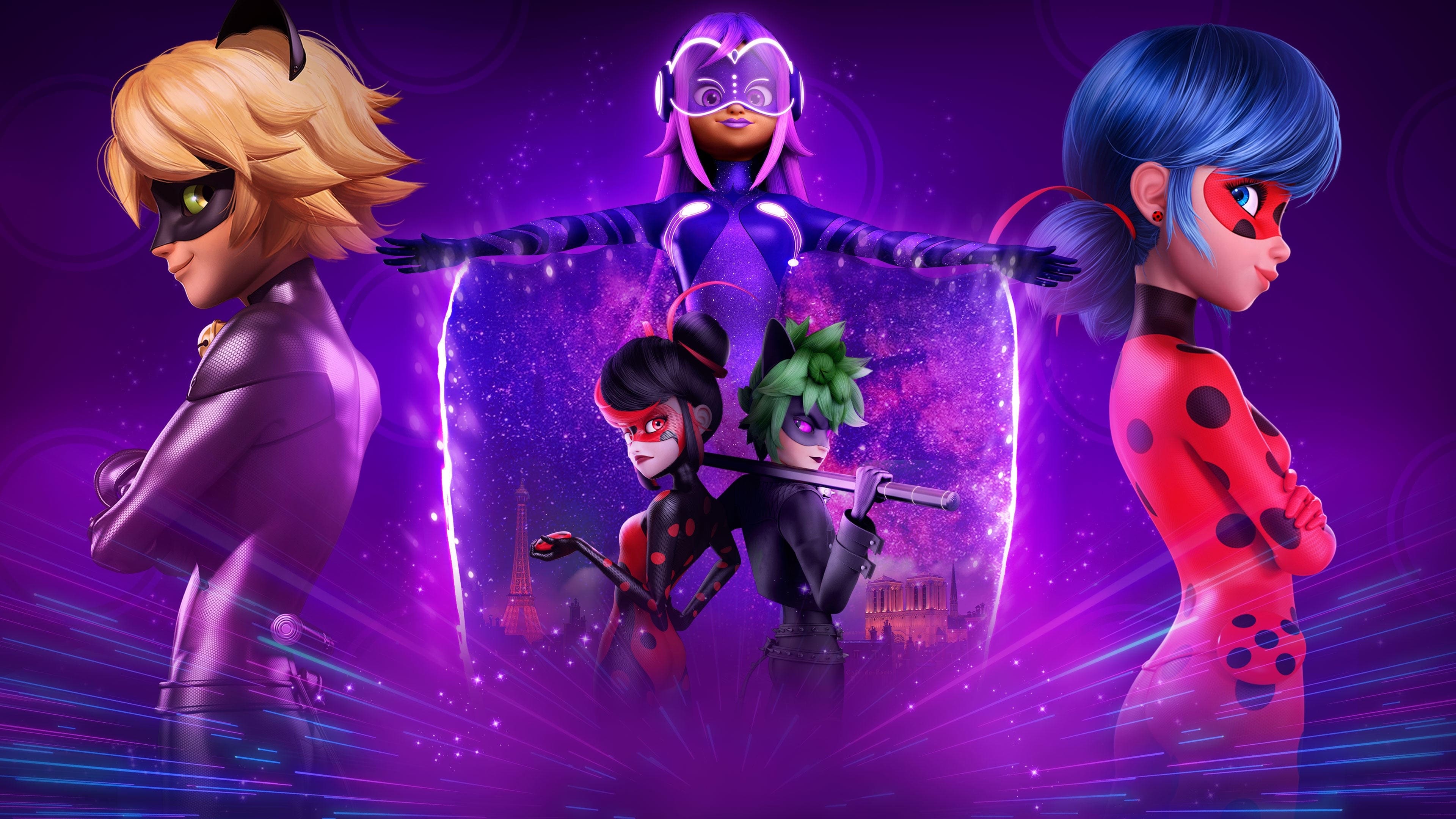 Shadybug Miraculous World: Paris, As Aventuras de Shadybug e Garra Noir ...