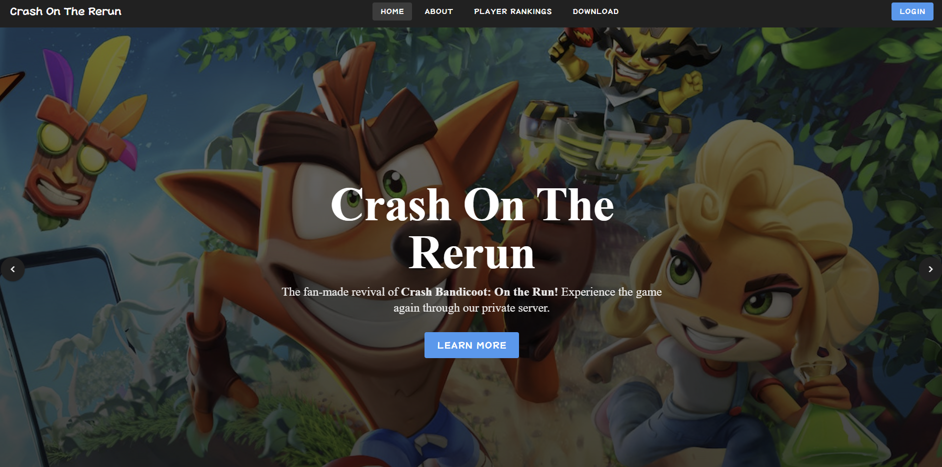 [LINKED] Fan-run version of “Crash Bandicoot: On the Run” (ReRun) now ...