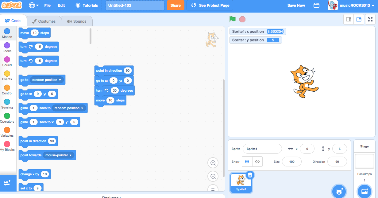 having decimal values in the x and y coordinates - Discuss Scratch