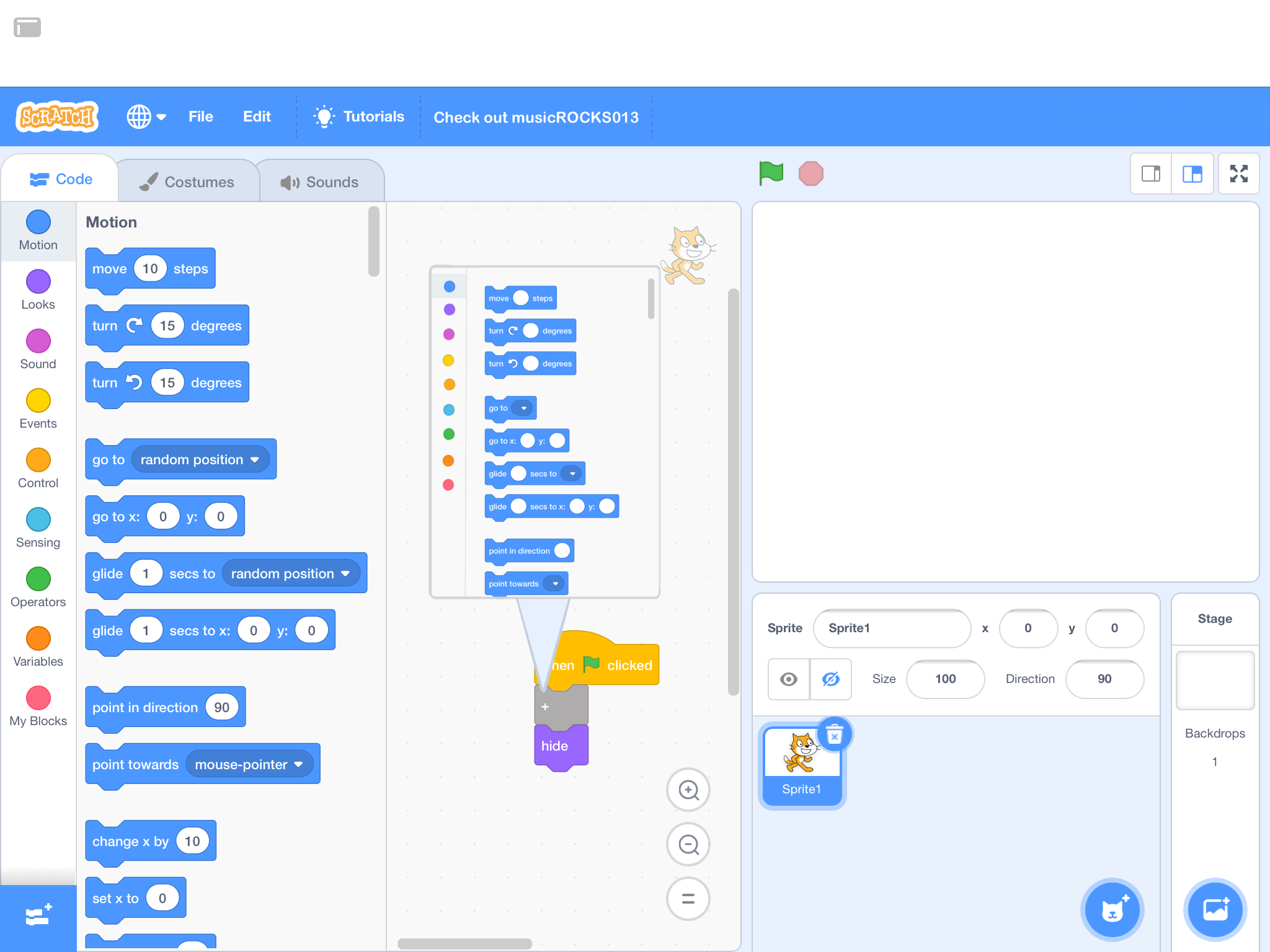 [Editor] Being able to insert new blocks by tapping a button where the ...