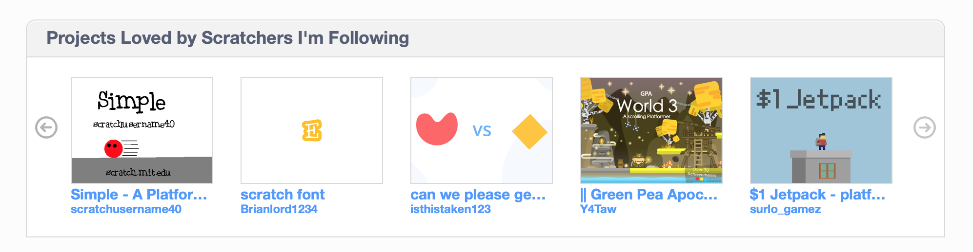 "Projects In Studios I'm Following" NEEDS To Be Fixed - Discuss Scratch