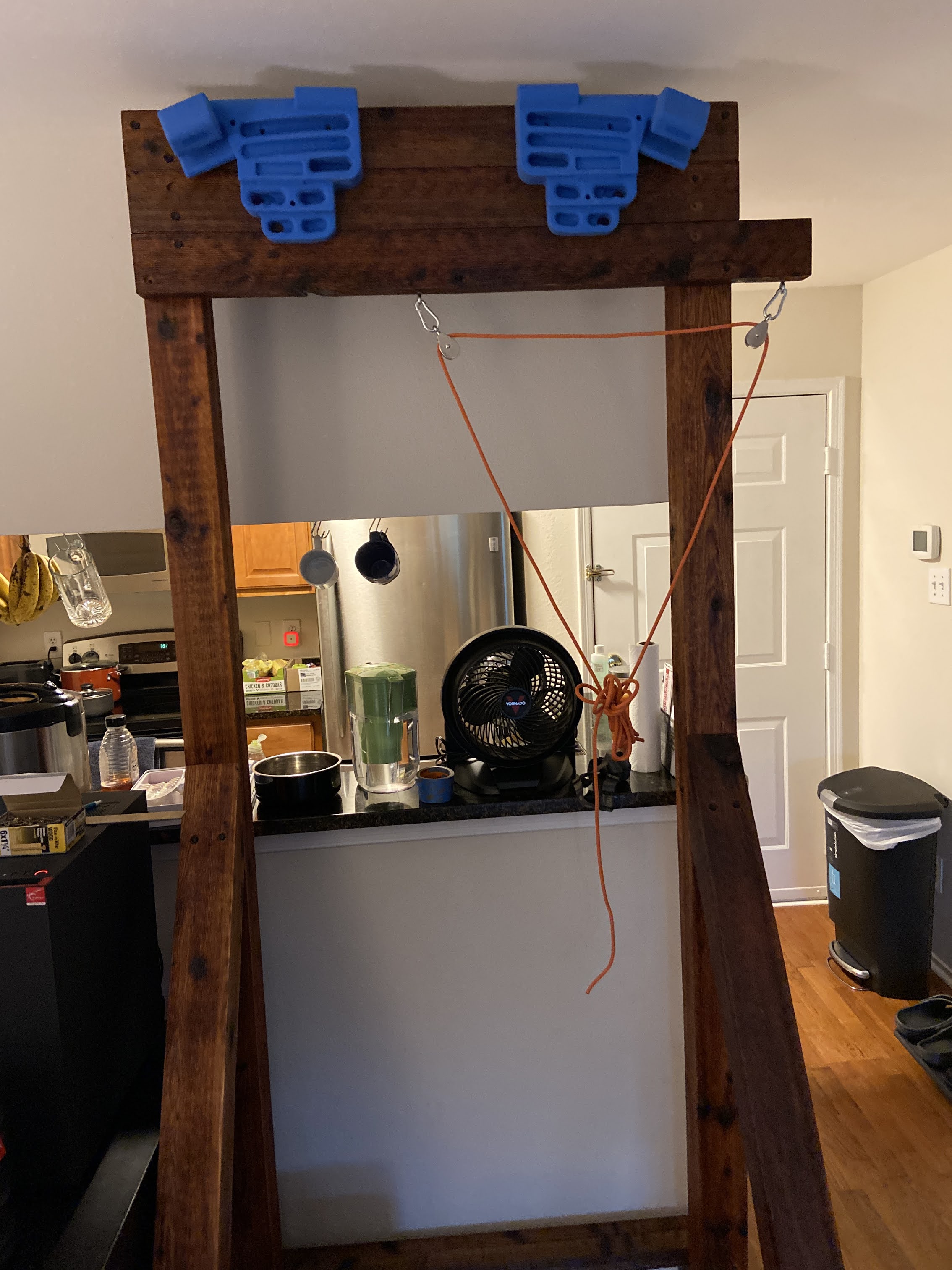 Covid19 freestanding hangboard project r/climbing