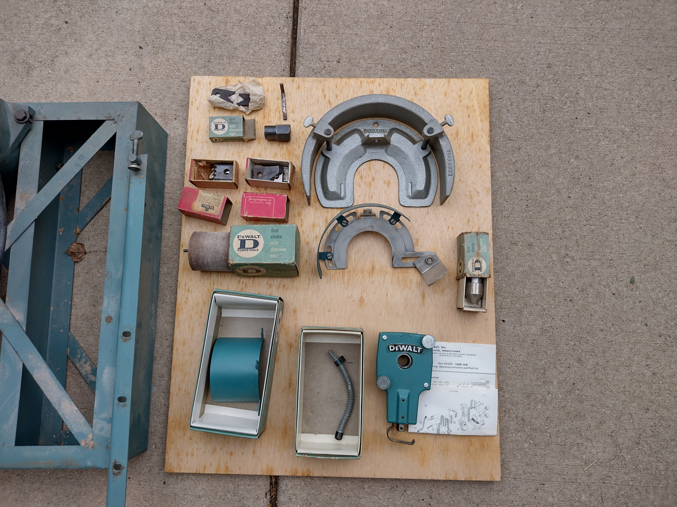 Vintage Radial Arm Saw Dewalt Power Shop