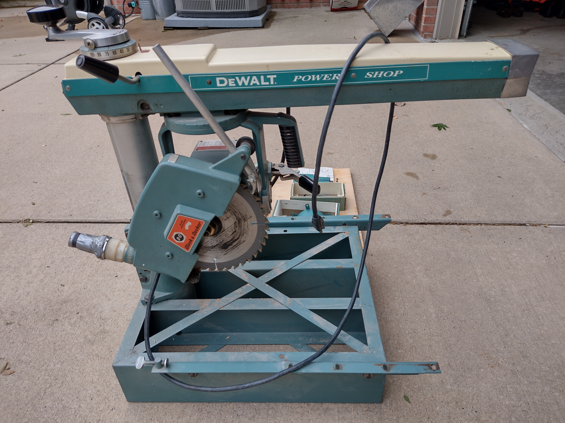 Woodnet Forums Dewalt Power Shop Radial Arm Saw