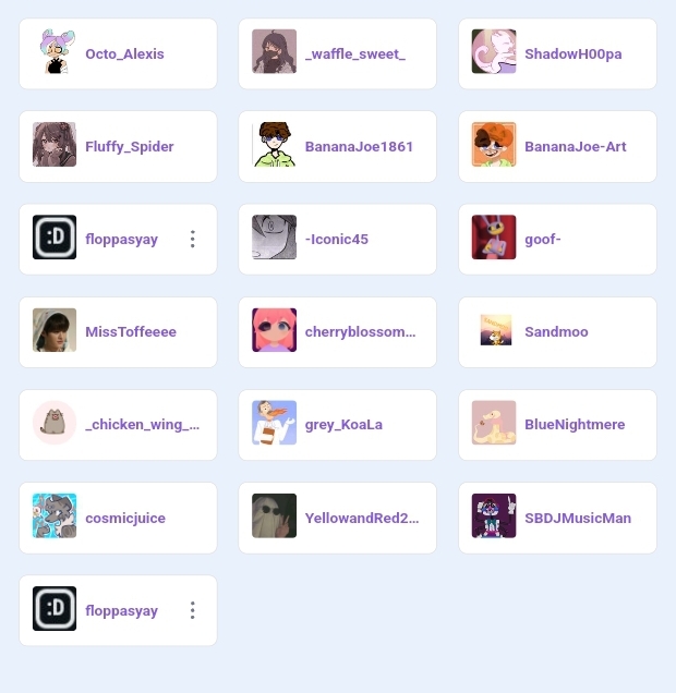 Curator in the curators section twice Discuss Scratch