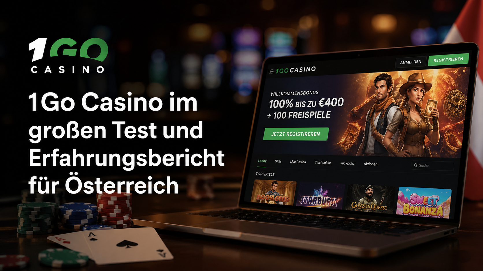 1Go Casino im großen Test und Erfahrungsbericht für Österreich