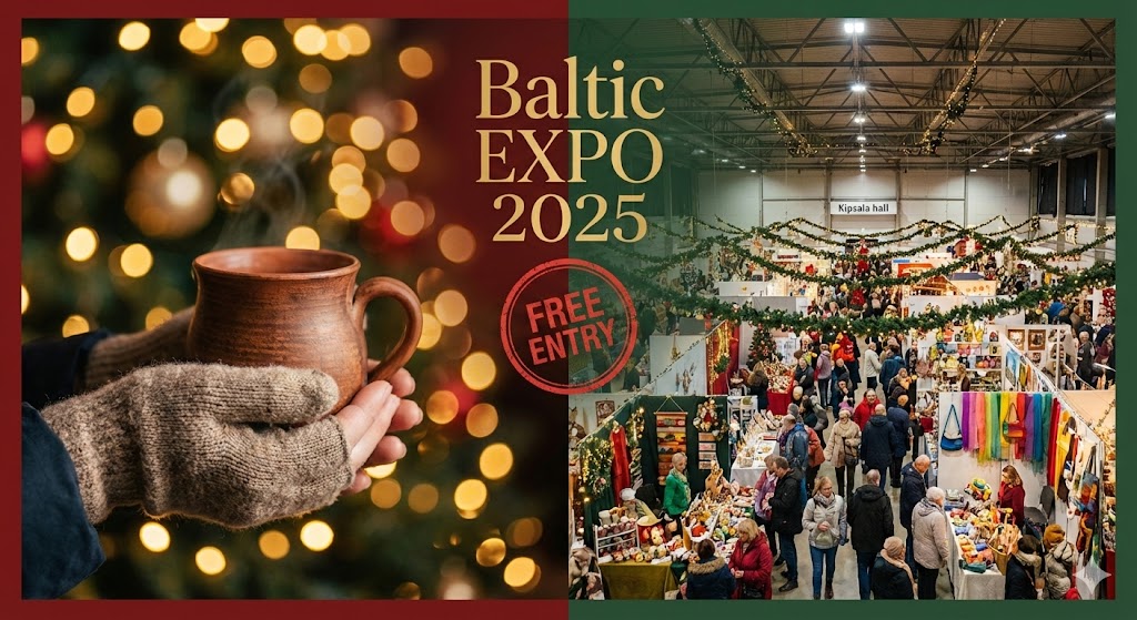 Baltikums größter Weihnachtsmarkt: 400 Handwerker und freier Eintritt in Kipsala