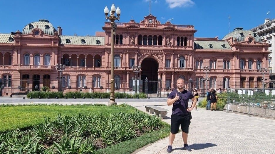 Karolis Kasarauskas in Buenos Aires