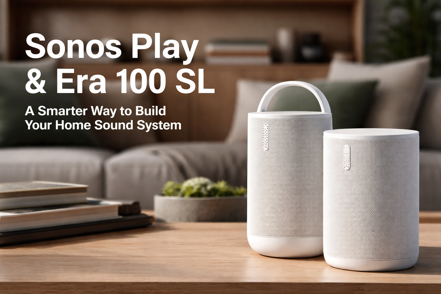 When Sound Becomes a System: Sonos Returns to What Matters Sonos Returns to Its Roots with Play and Era 100 SL Speakers When Sound Becomes a System: Sonos Returns to What Matters Sonos Returns to Its Roots with Play and Era 100 SL Speakers