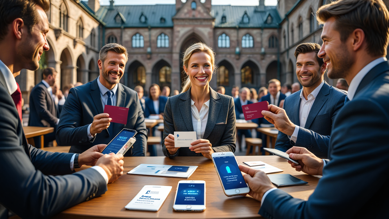 Zukunft der Visitenkarten im Baltikum Zukunft der Visitenkarten im Baltikum