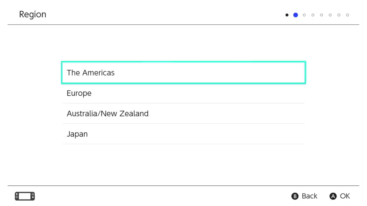 Regions on sale nintendo switch