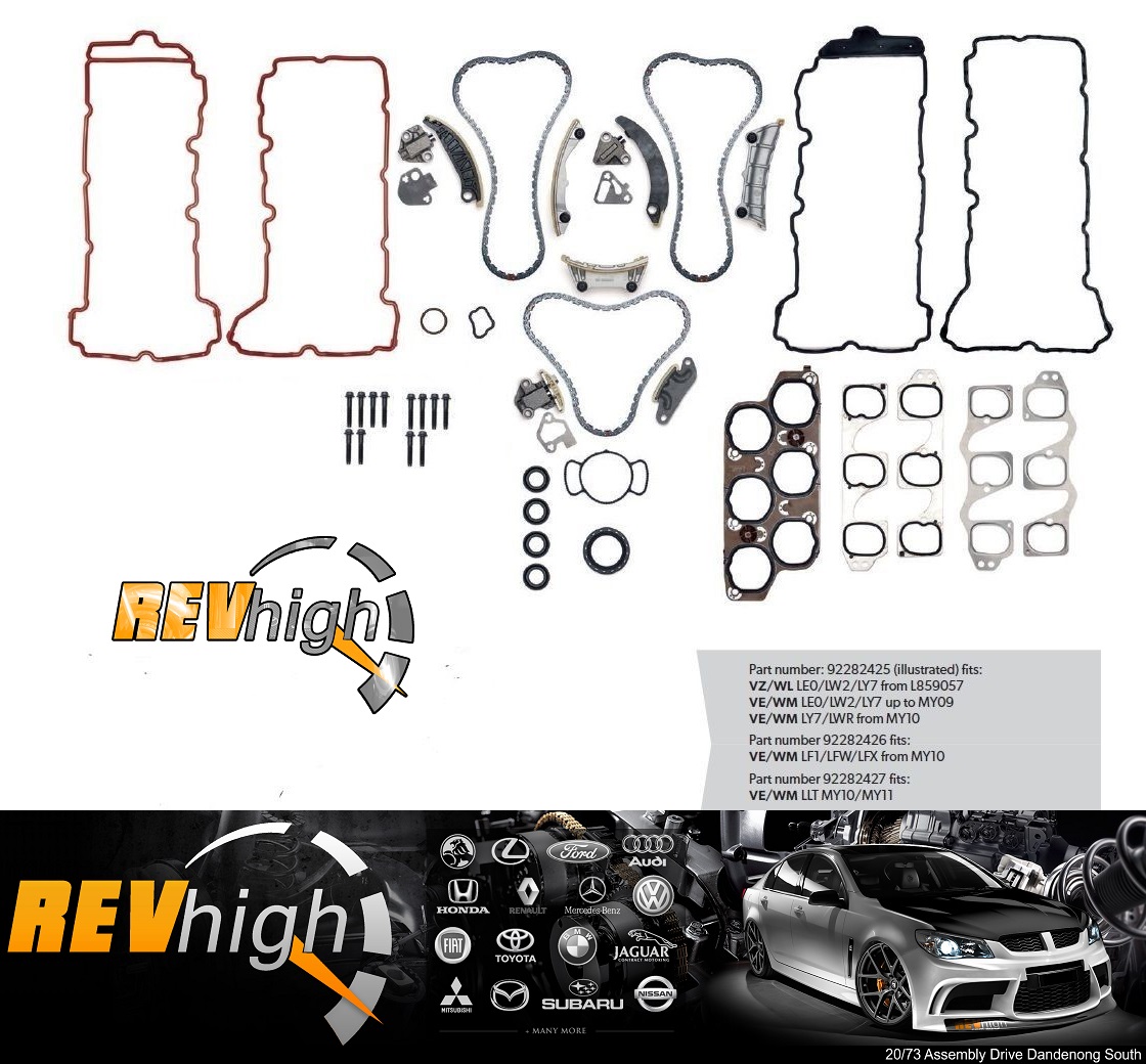 genuine ve commodore timing chain kit