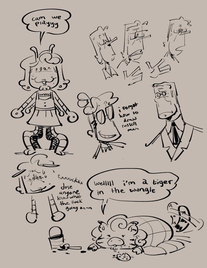 doodle page feat. tiger in the wungle